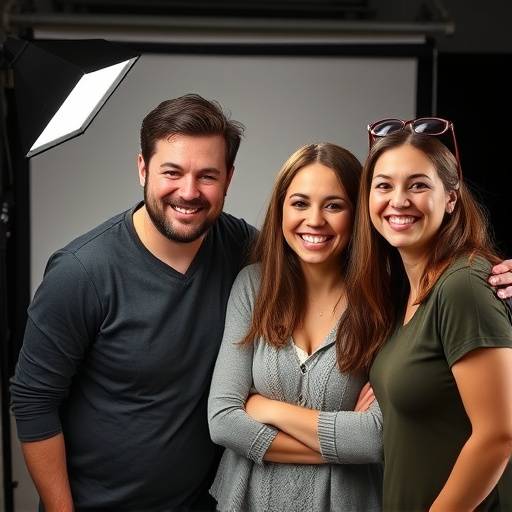 The Aurora Studios team, smiling and ready to capture your special moments.